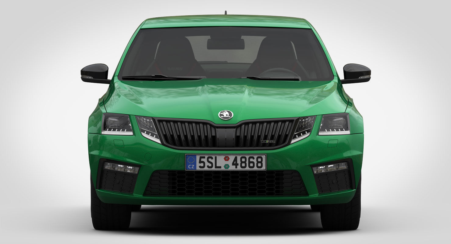 Skoda Octavia RS 2017 3D model_9