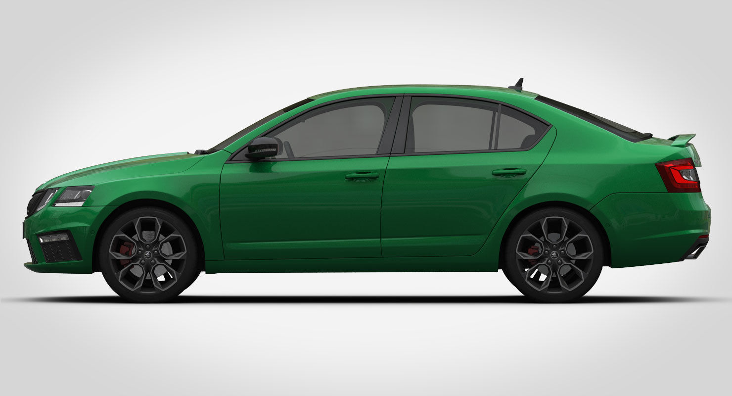 Skoda Octavia RS 2017 3D model_11