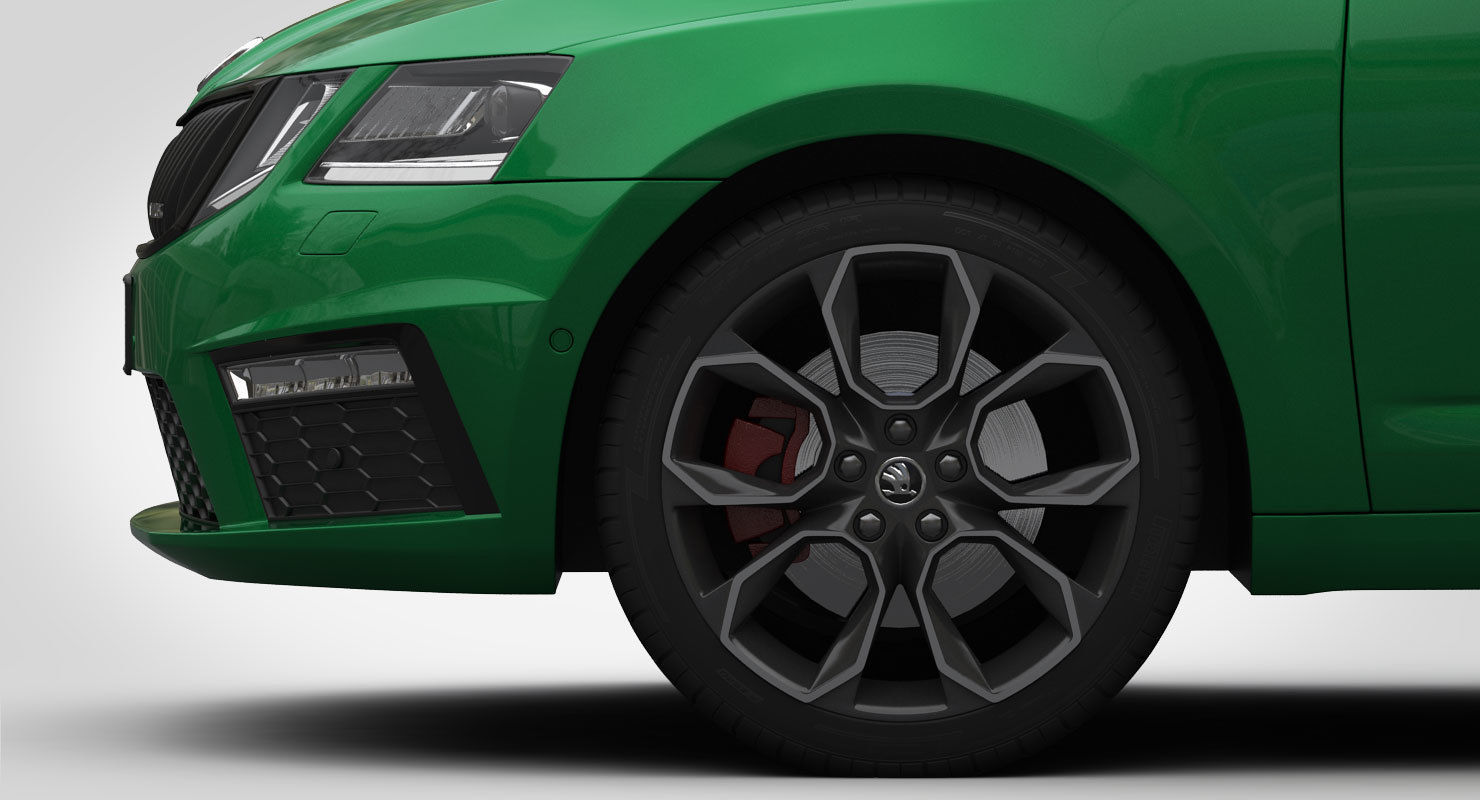 Skoda Octavia RS 2017 3D model_12