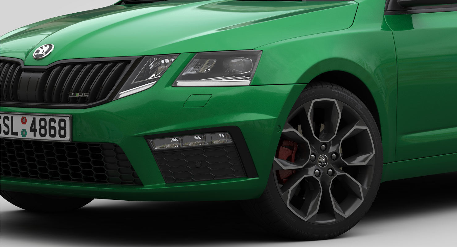 Skoda Octavia RS 2017 3D model_5