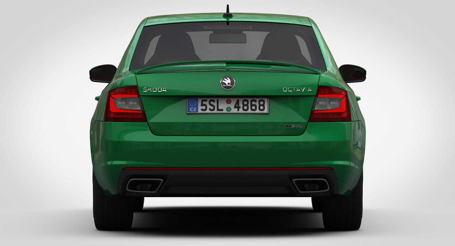 Skoda Octavia RS 2017 3D model_10