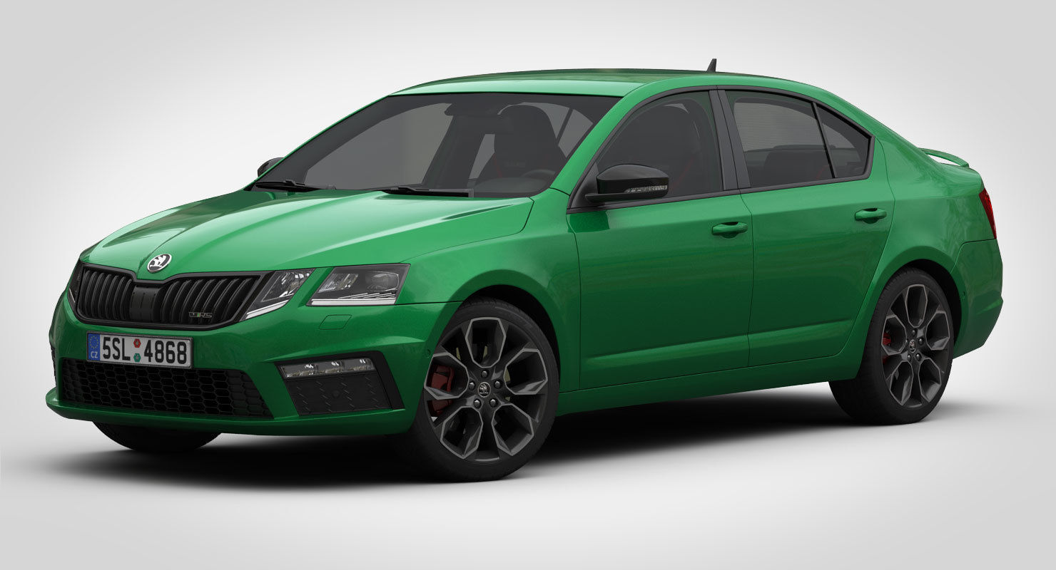 Skoda Octavia RS 2017 3D model_6