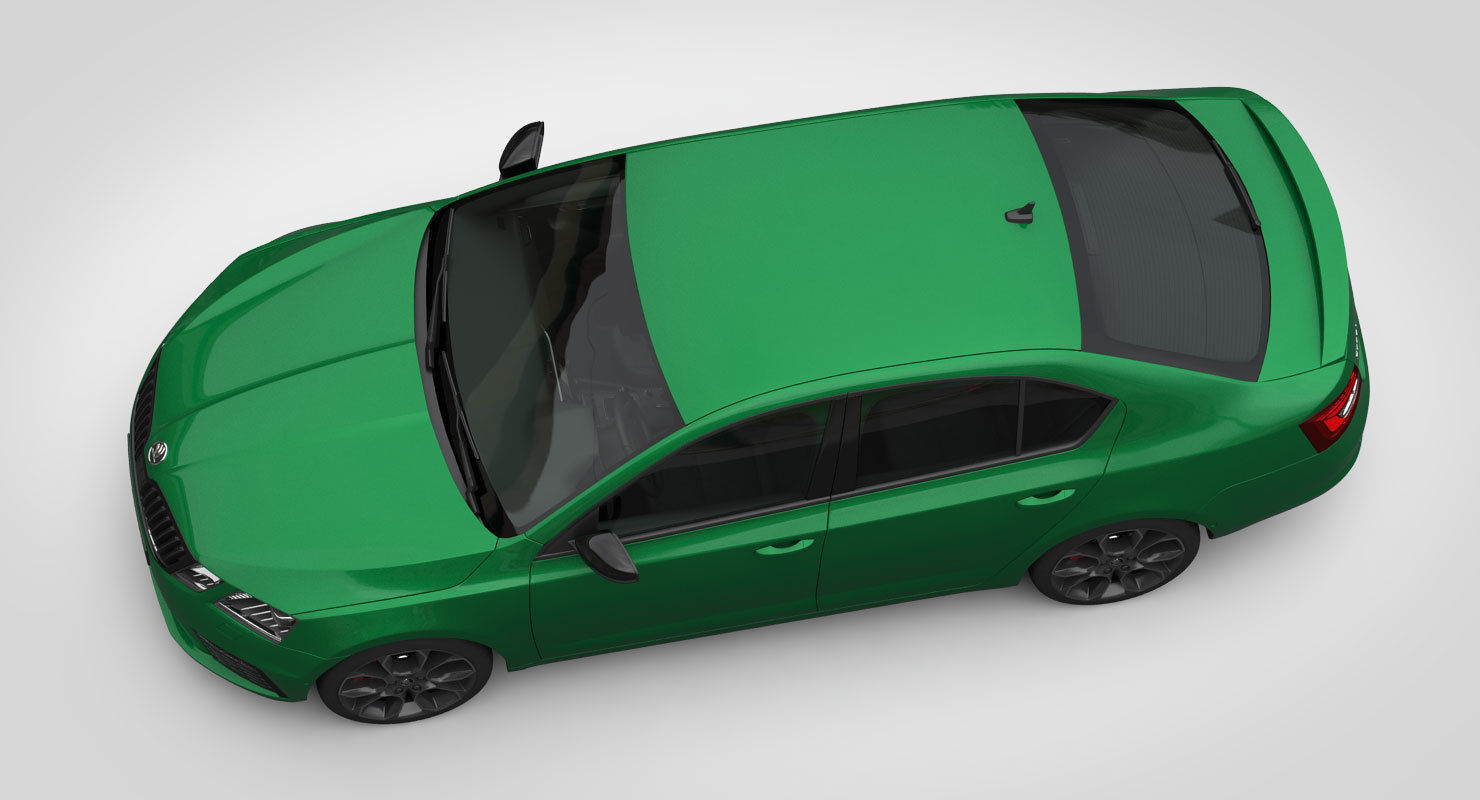 Skoda Octavia RS 2017 3D model_8