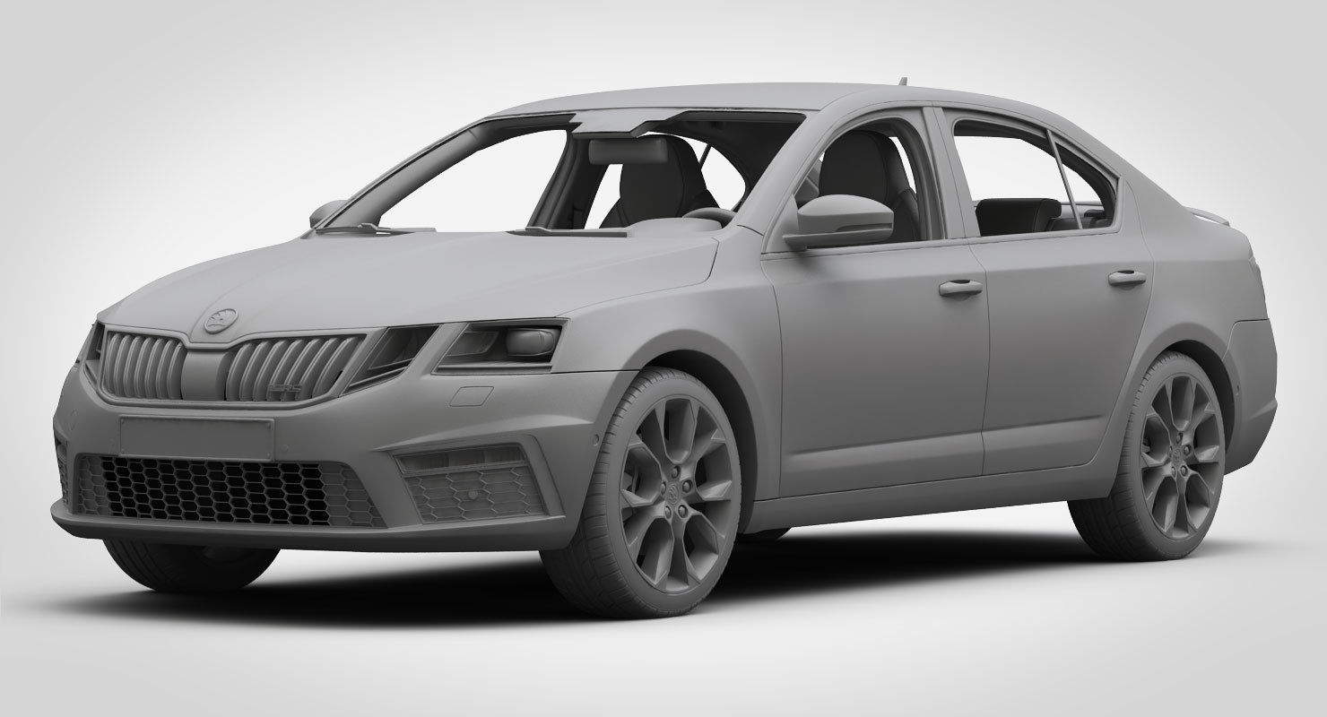 Skoda Octavia RS 2017 3D model_18