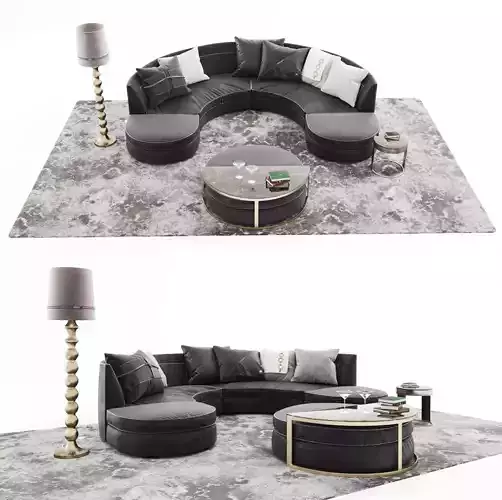  Vittoria Frigerio sofa Borromeo