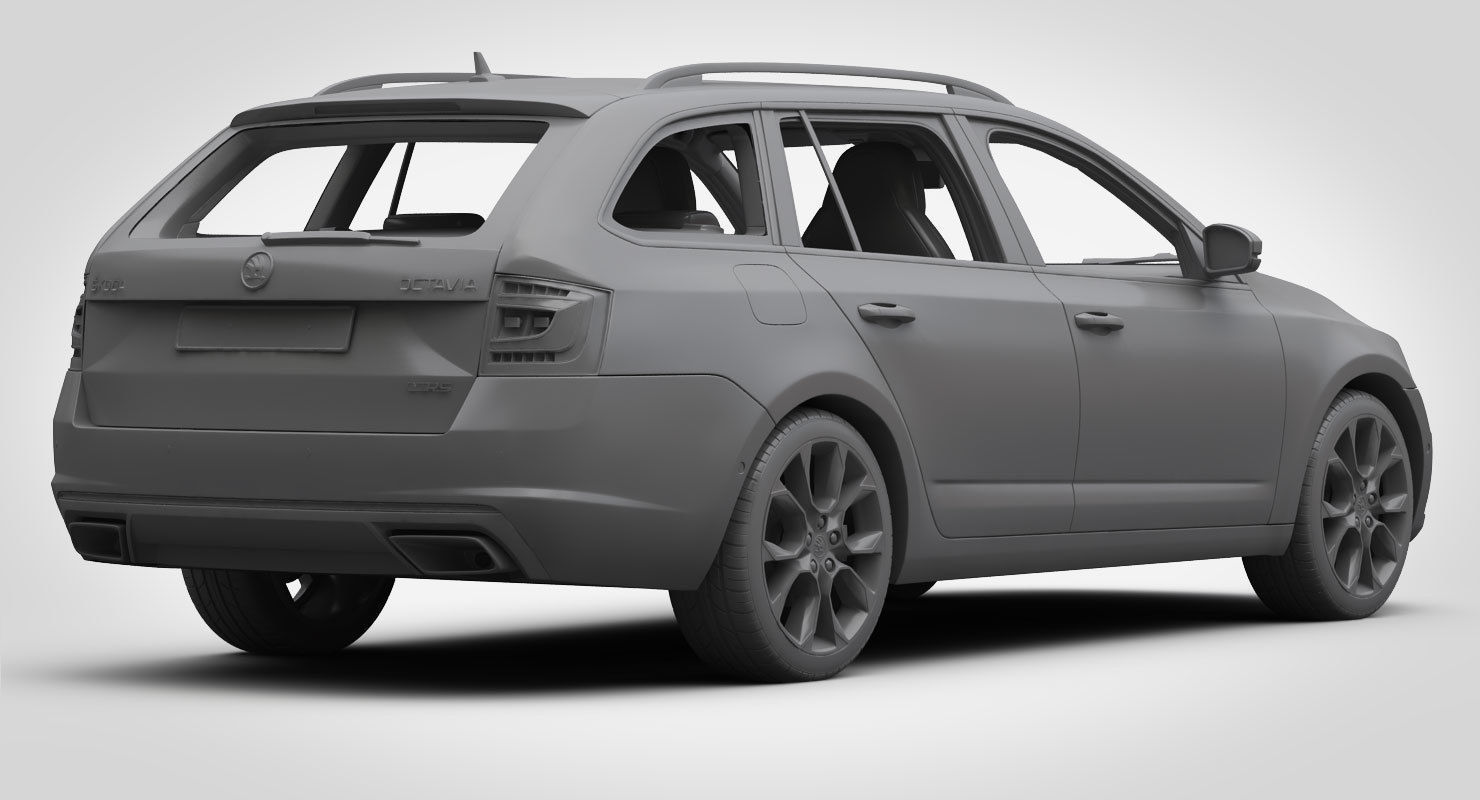 Skoda Octavia Combi RS 2017 3D model_19