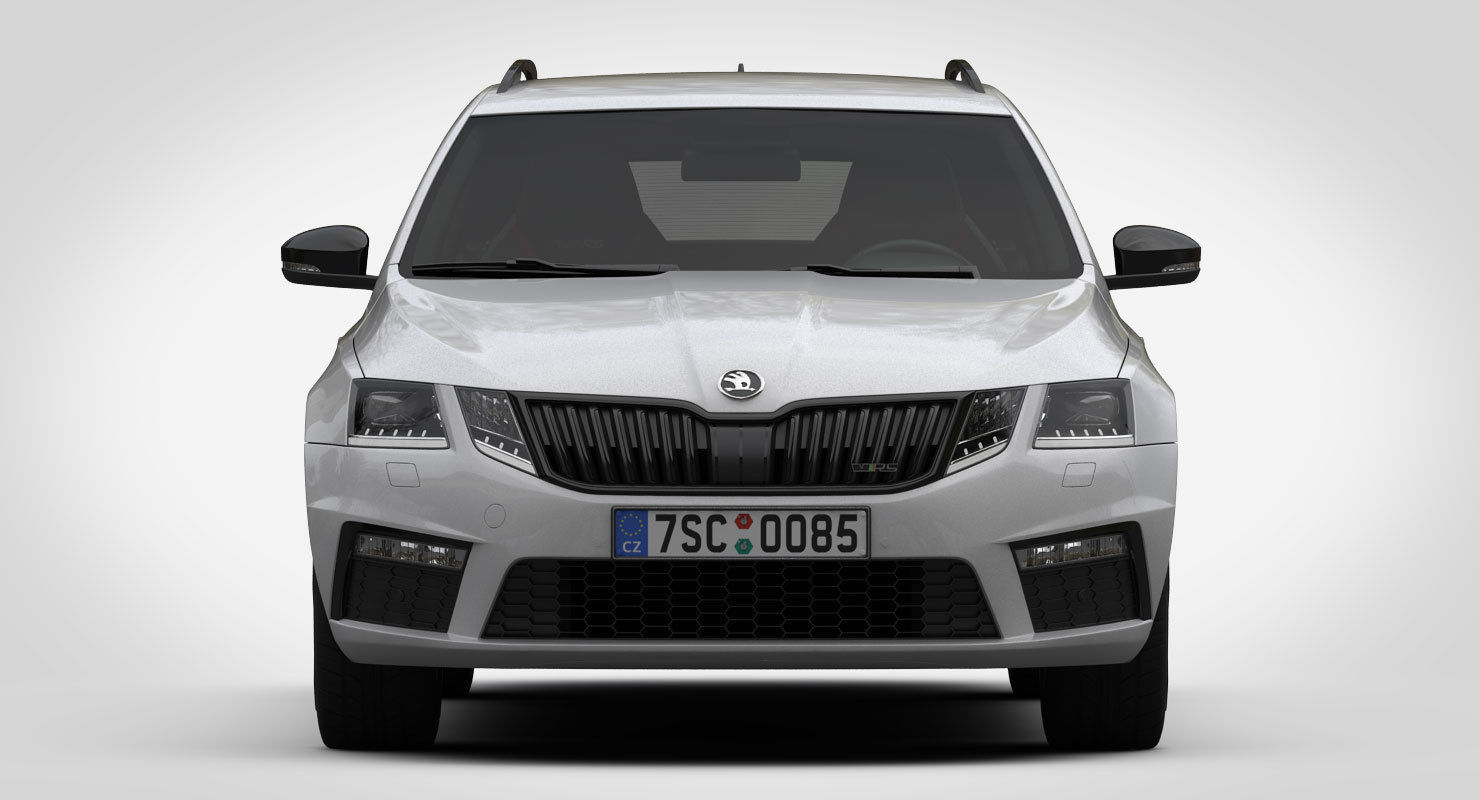 Skoda Octavia Combi RS 2017 3D model_9