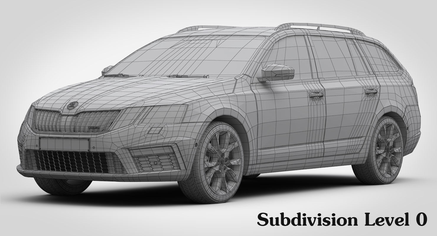 Skoda Octavia Combi RS 2017 3D model_21