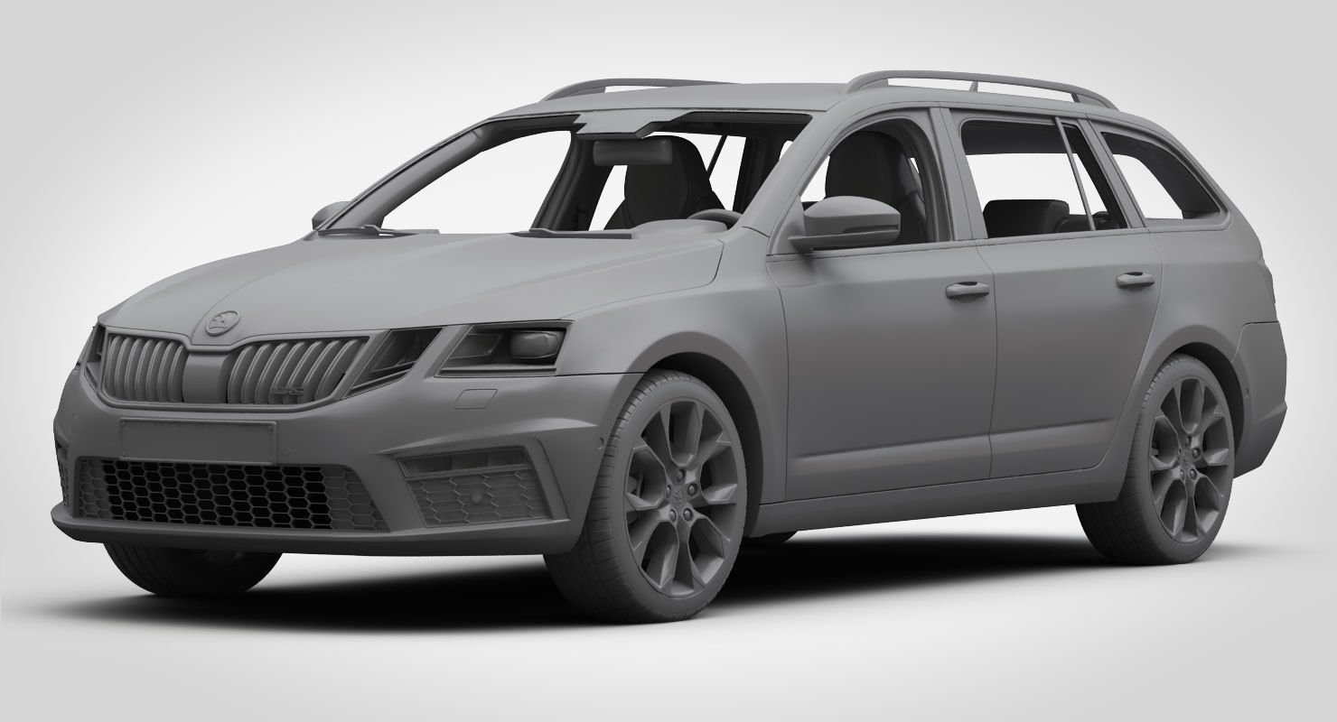 Skoda Octavia Combi RS 2017 3D model_18