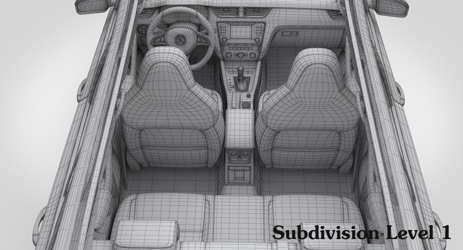 Skoda Octavia Combi RS 2017 3D model_25