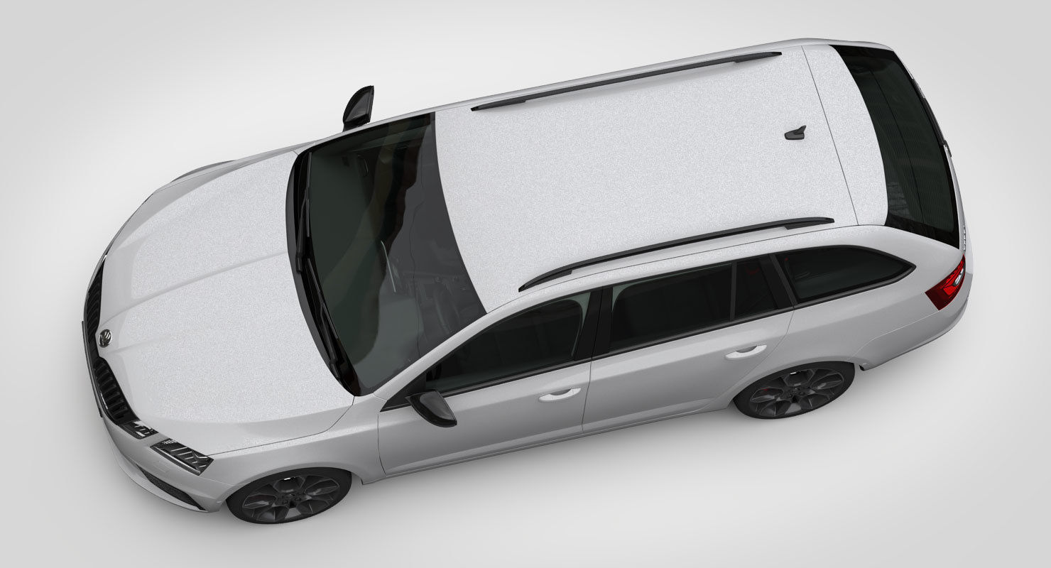 Skoda Octavia Combi RS 2017 3D model_8