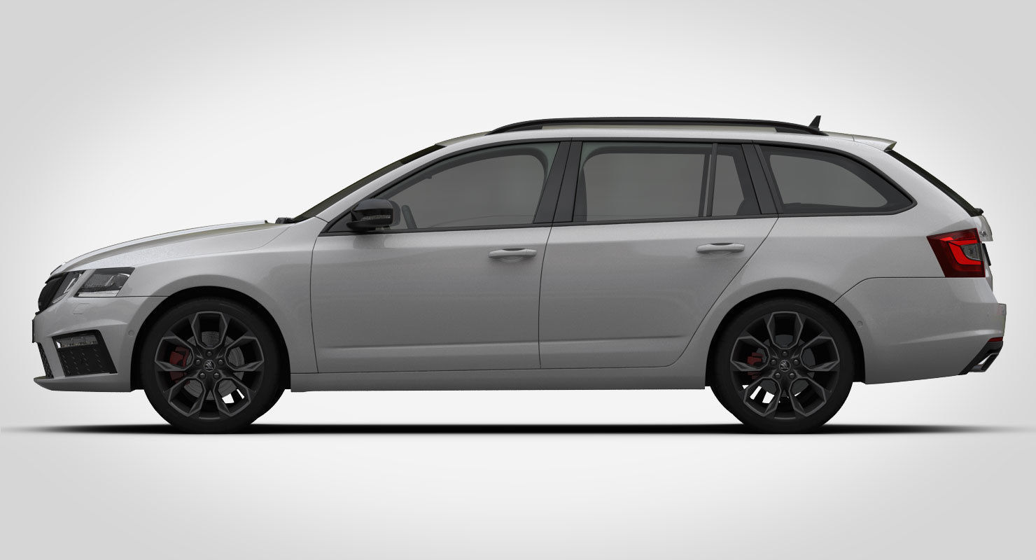 Skoda Octavia Combi RS 2017 3D model_11
