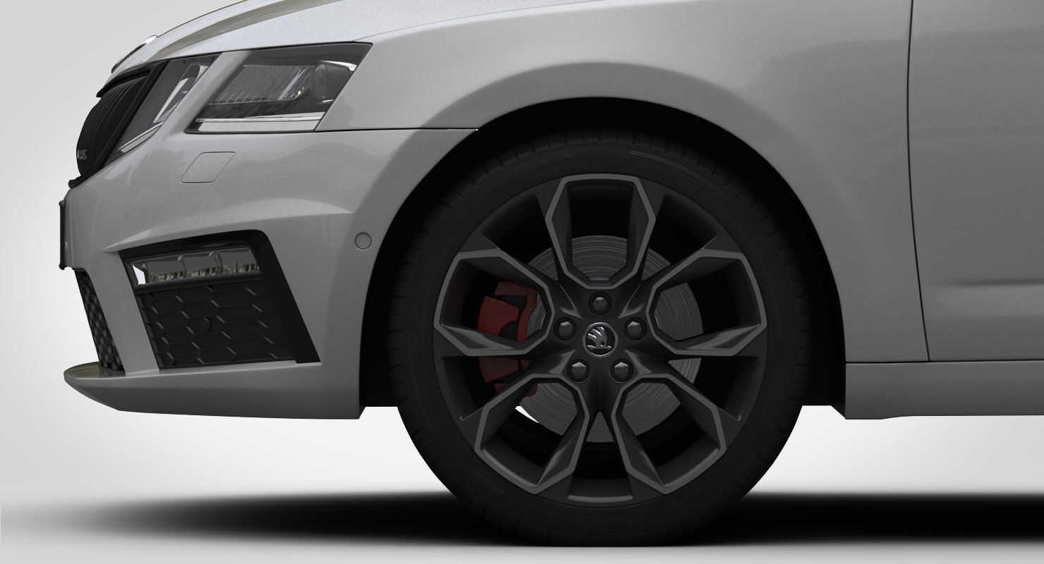 Skoda Octavia Combi RS 2017 3D model_12