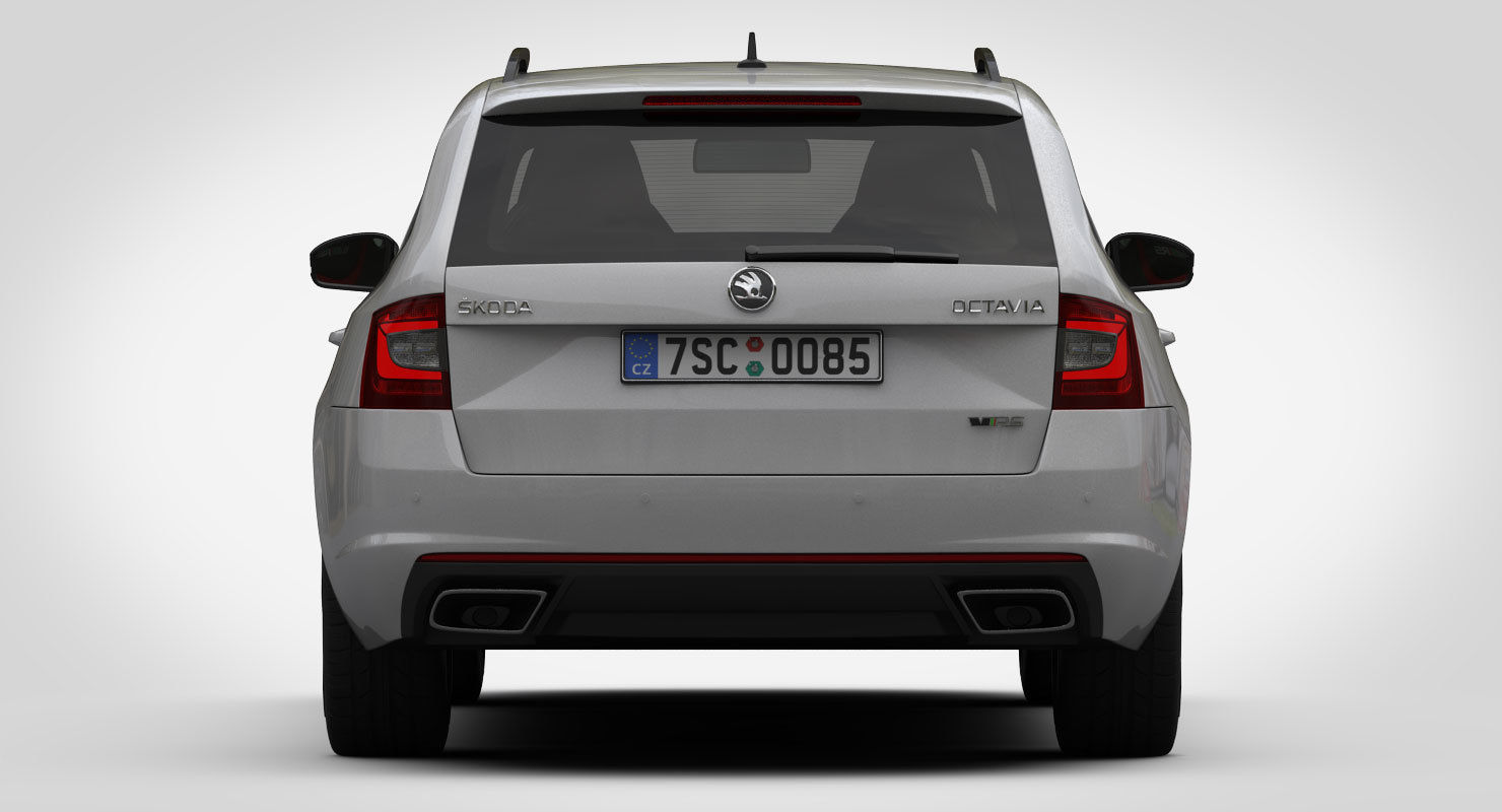 Skoda Octavia Combi RS 2017 3D model_10