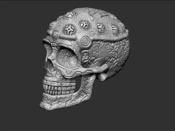 Mayan Skull