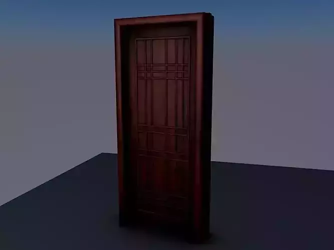 Door 6 wooden