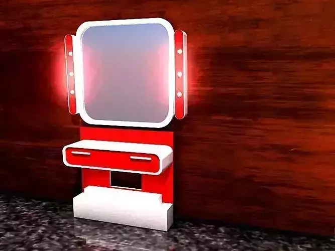 Hair dresser cabinet 1