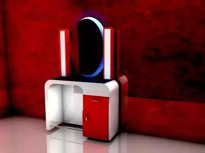 Hair dresser cabinet 7