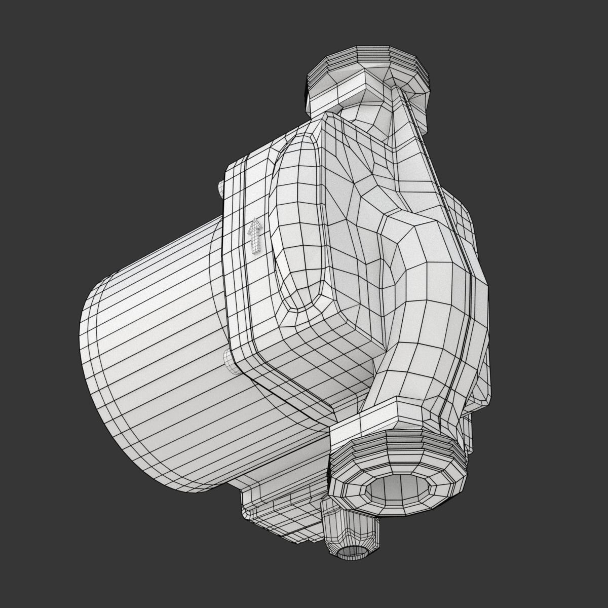 Heating Water Pump 3D model_19