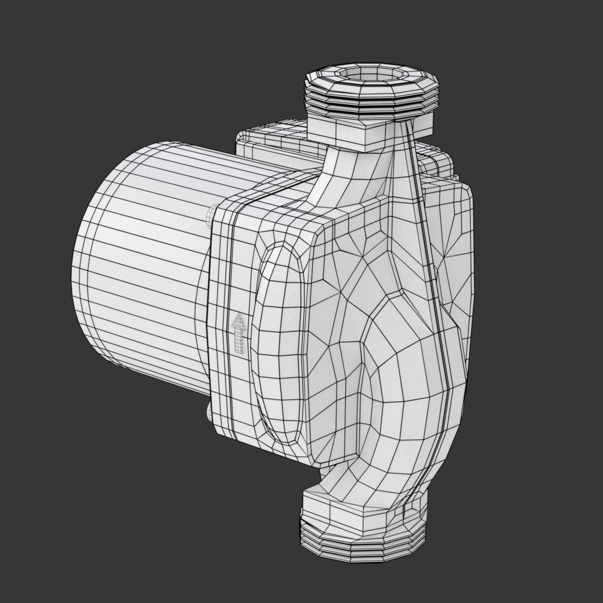 Heating Water Pump 3D model_18