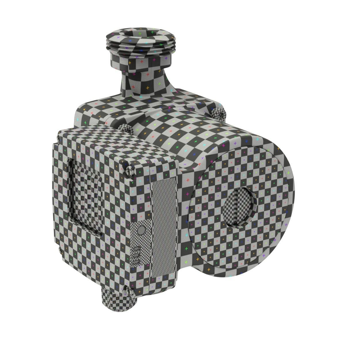 Heating Water Pump 3D model_9