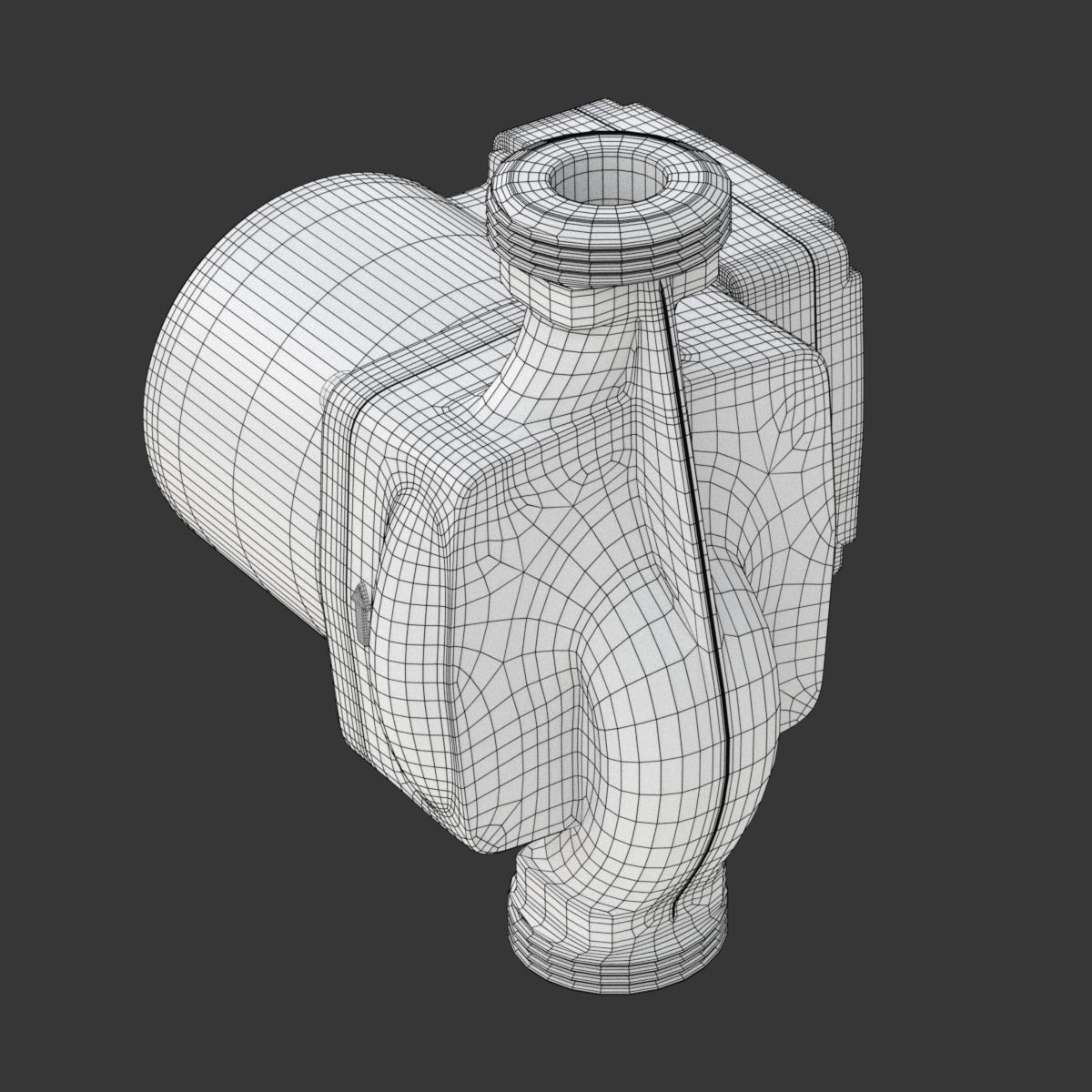 Heating Water Pump 3D model_21