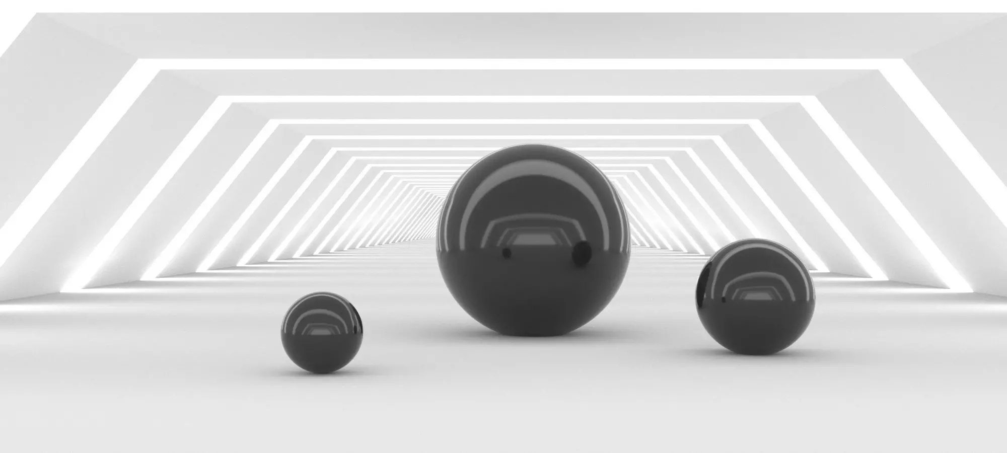 Corridor - scene for rendering 3D model_0