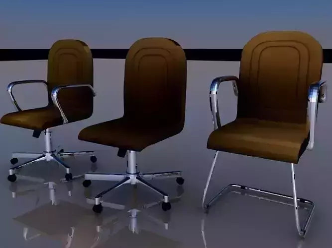 Office chair set 8