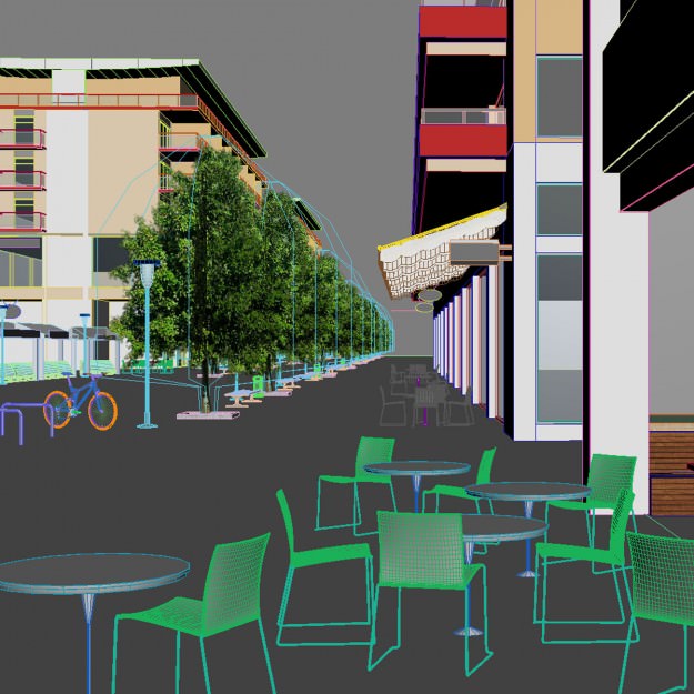 Building C 75 3D model_1