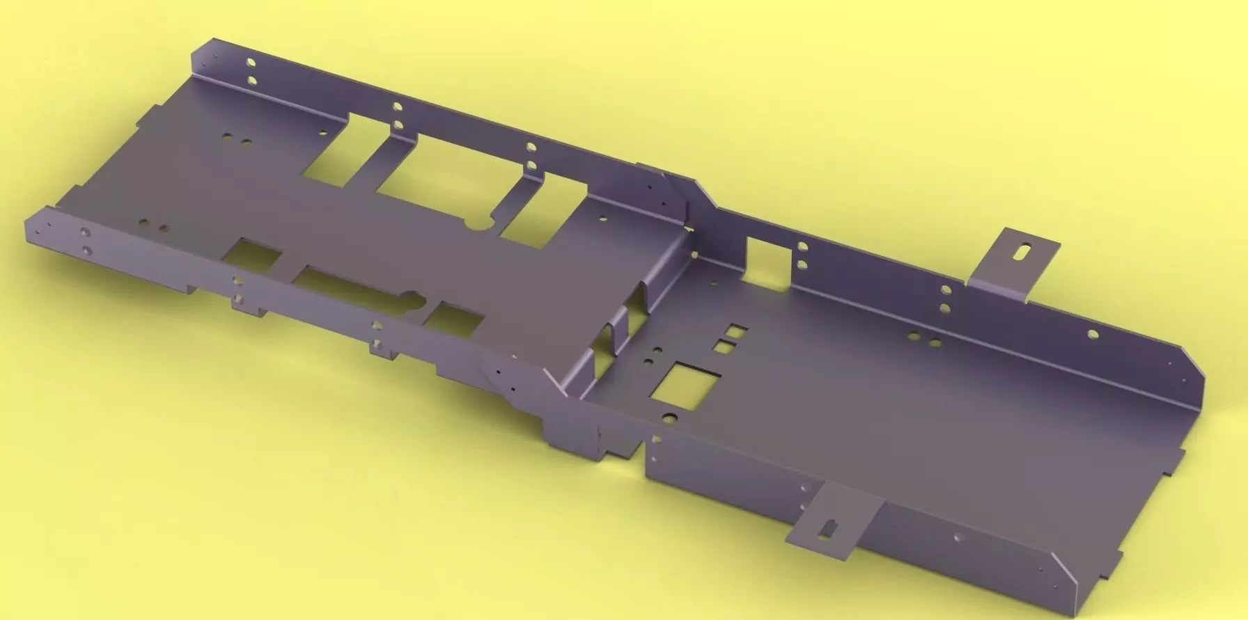 Sheet Metal Bracket Free 3D model