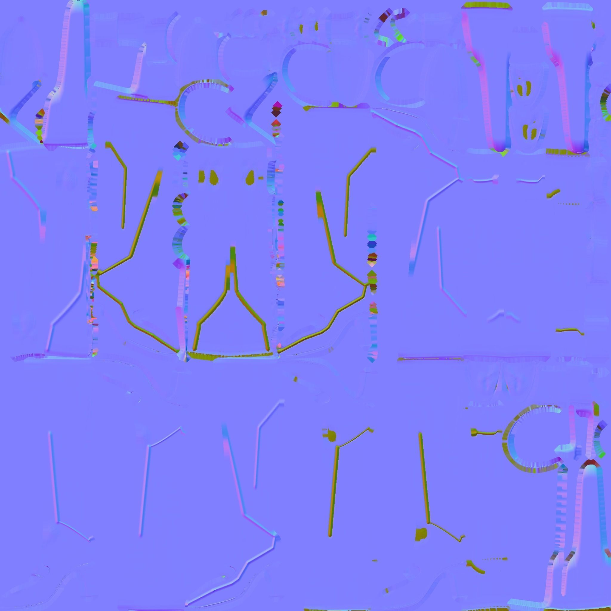 The Semjase woman in outfit Low-poly 3D model_12