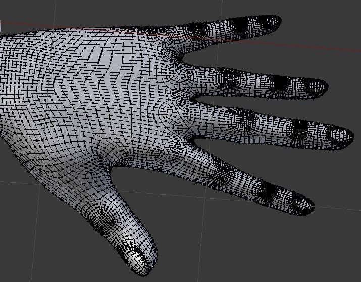 The Semjase woman in outfit Low-poly 3D model_7