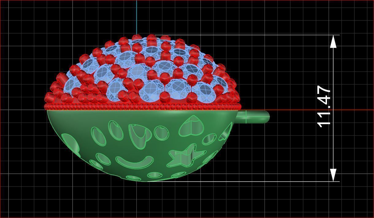 Heart Pendant 3D print model_2