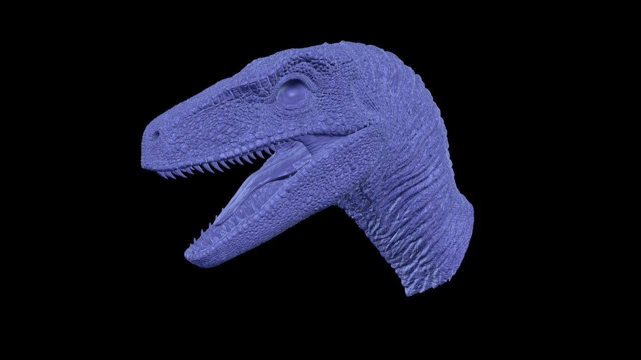 3d velociraptor