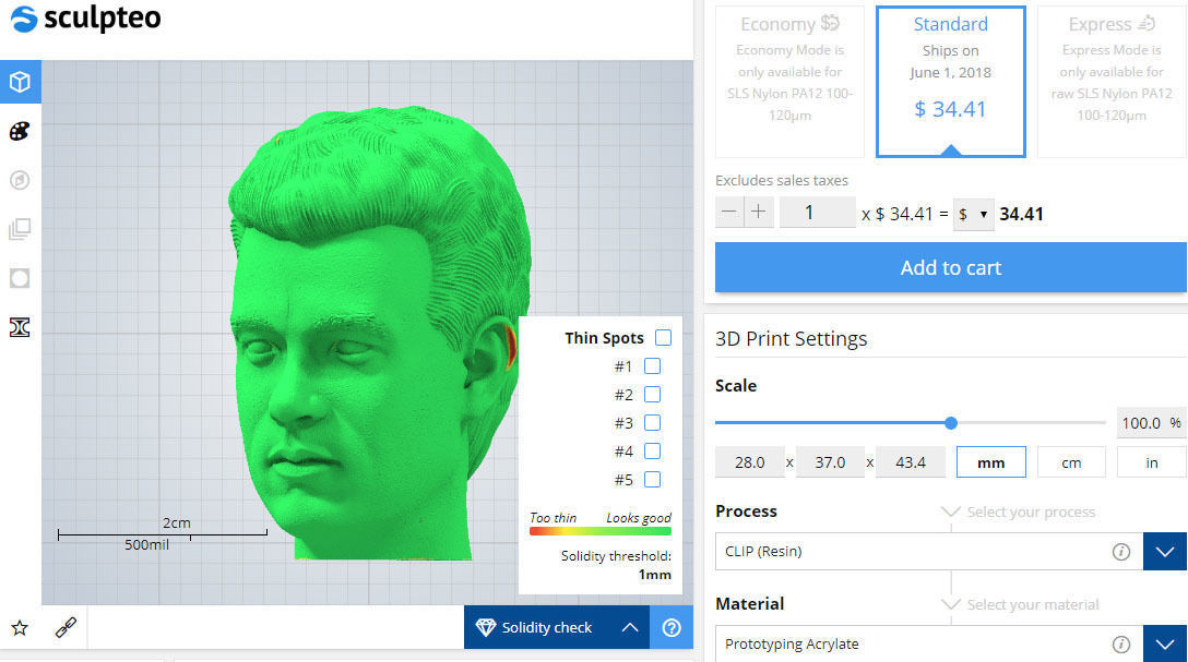 Tom Hanks 3D print model_2
