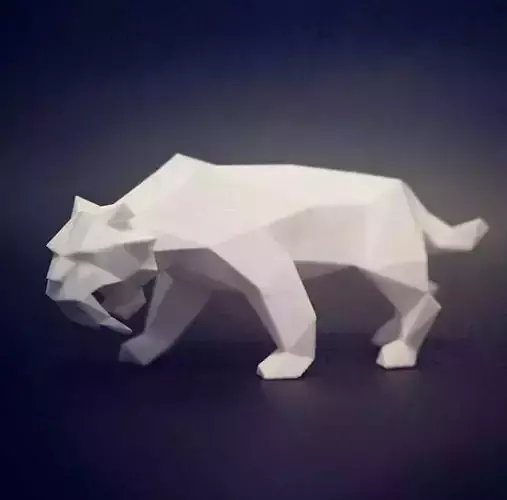 Saber Toothed Tiger 3D print model