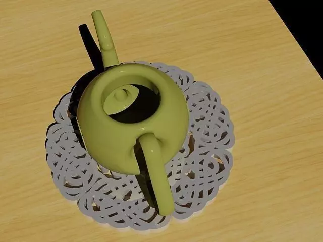 Teapot stand 3D print model
