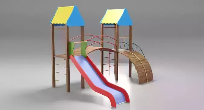 Cheerful Childrens Playground