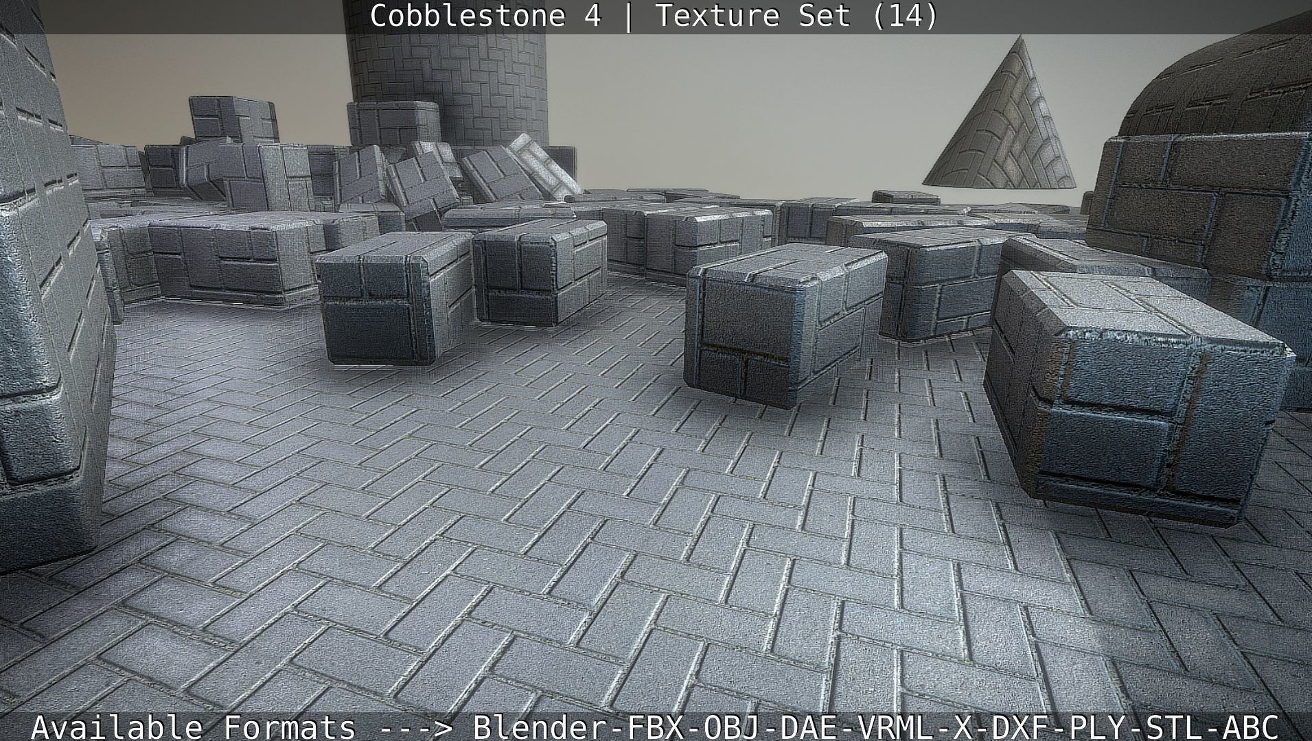 Cobblestone 4 -Texture Set 14 Texture_107