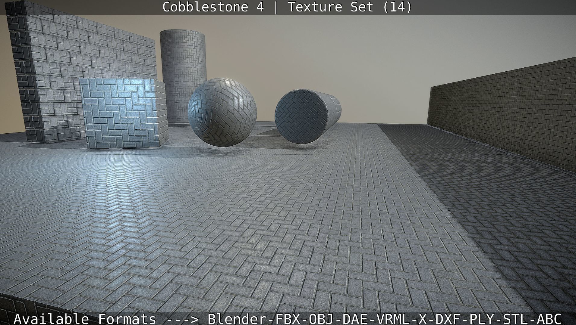 Cobblestone 4 -Texture Set 14 Texture_52