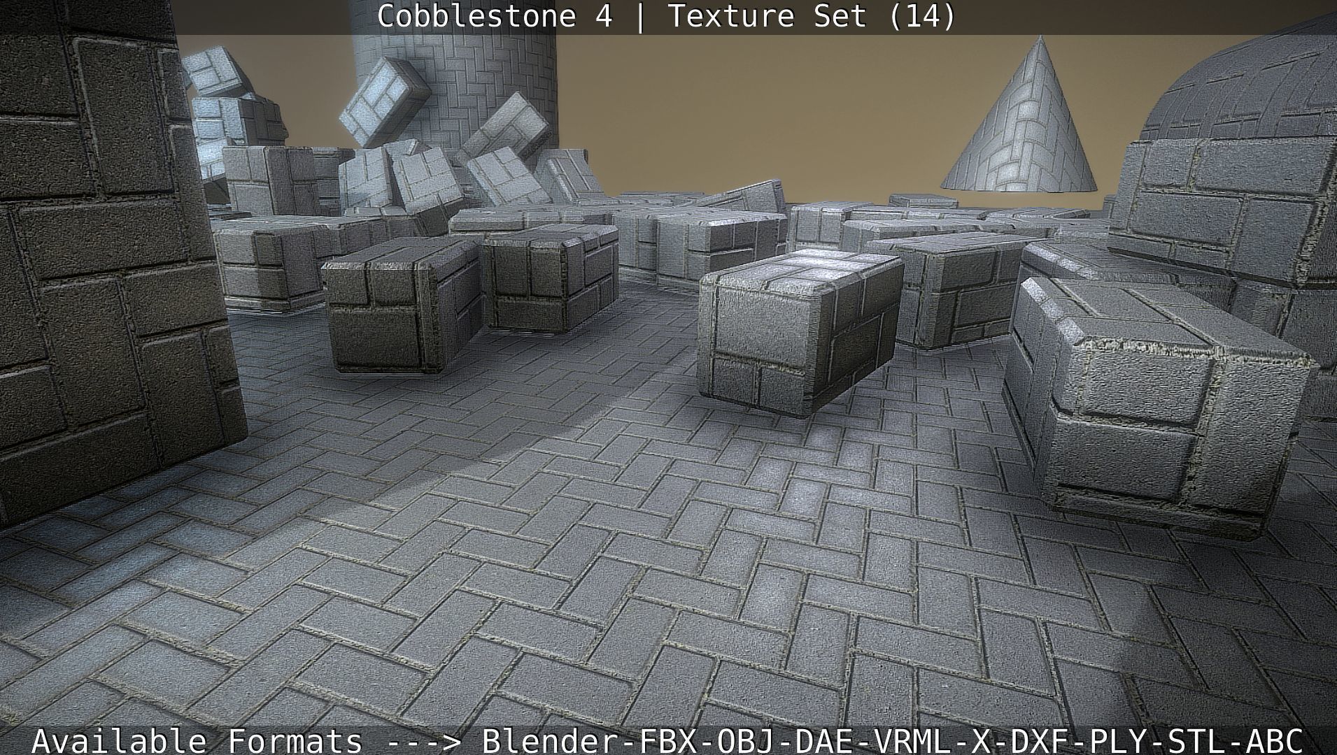 Cobblestone 4 -Texture Set 14 Texture_98