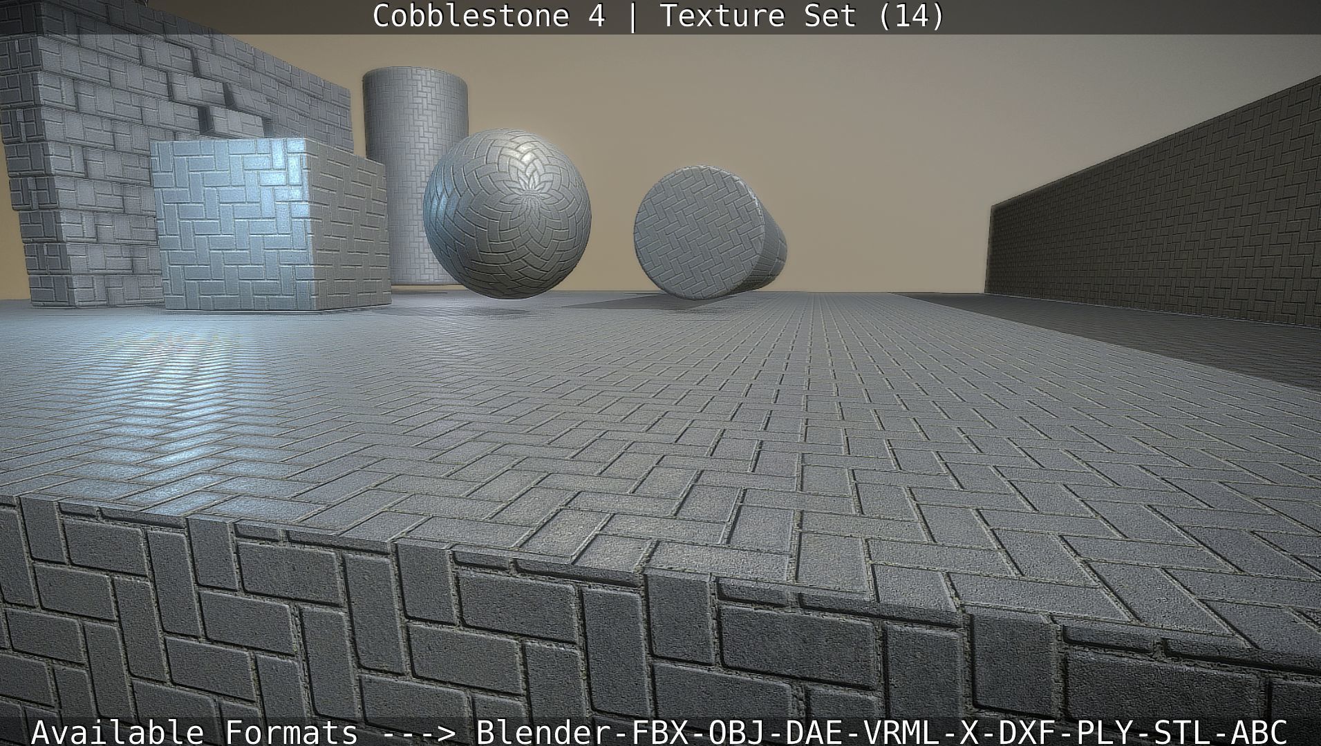 Cobblestone 4 -Texture Set 14 Texture_62