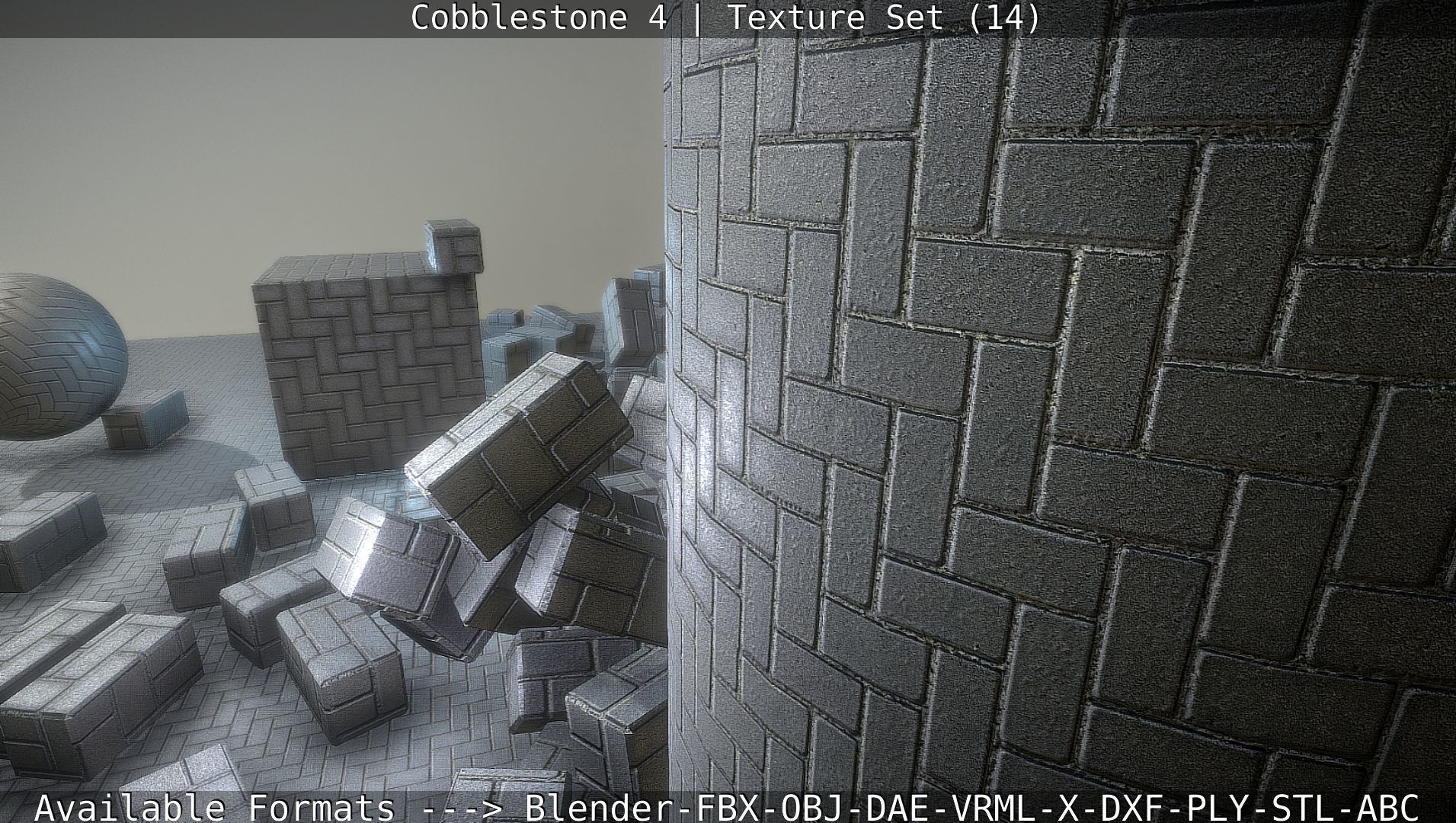 Cobblestone 4 -Texture Set 14 Texture_3