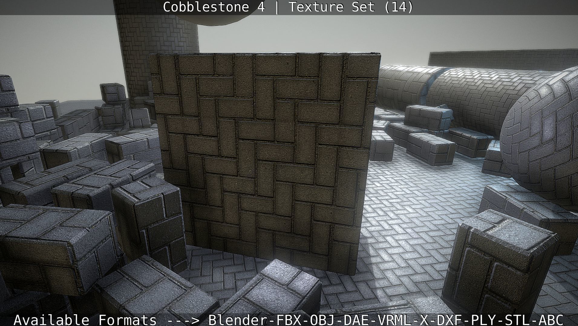 Cobblestone 4 -Texture Set 14 Texture_113