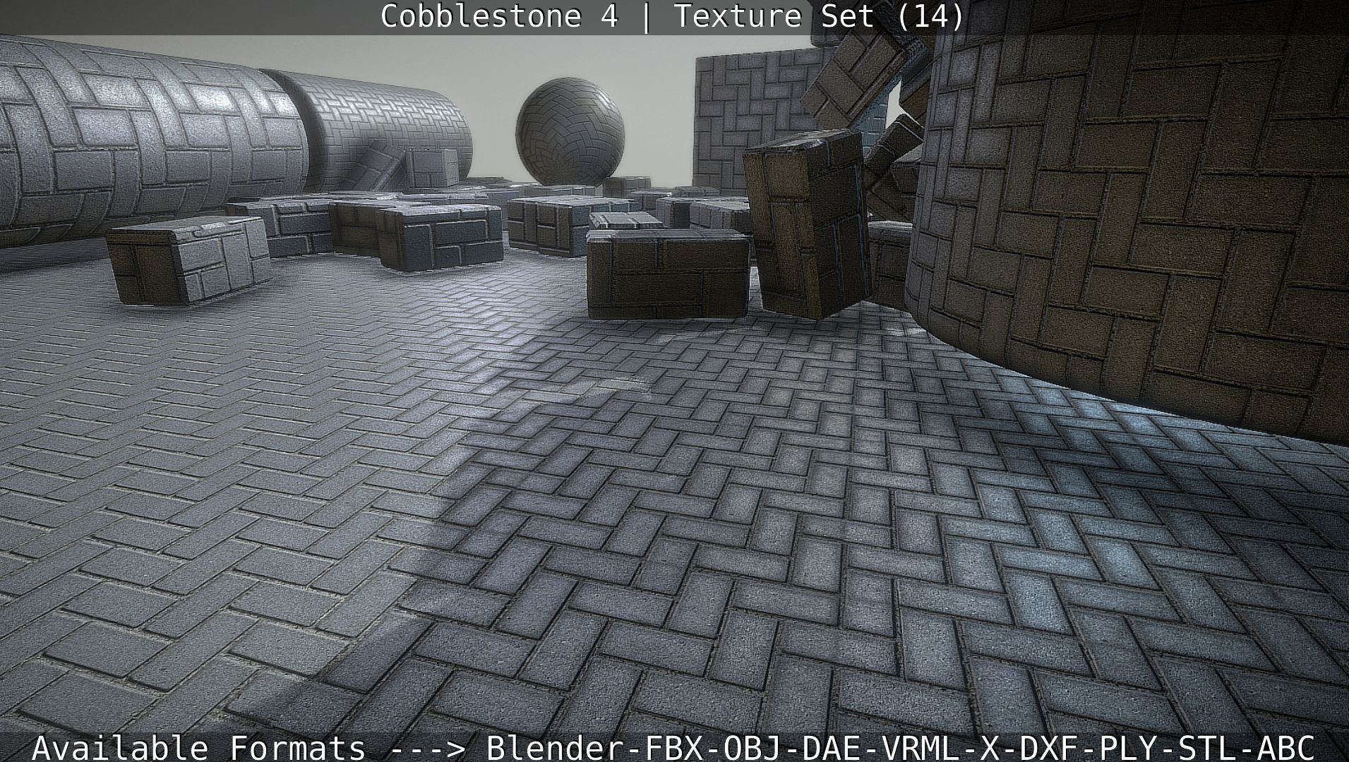 Cobblestone 4 -Texture Set 14 Texture_93