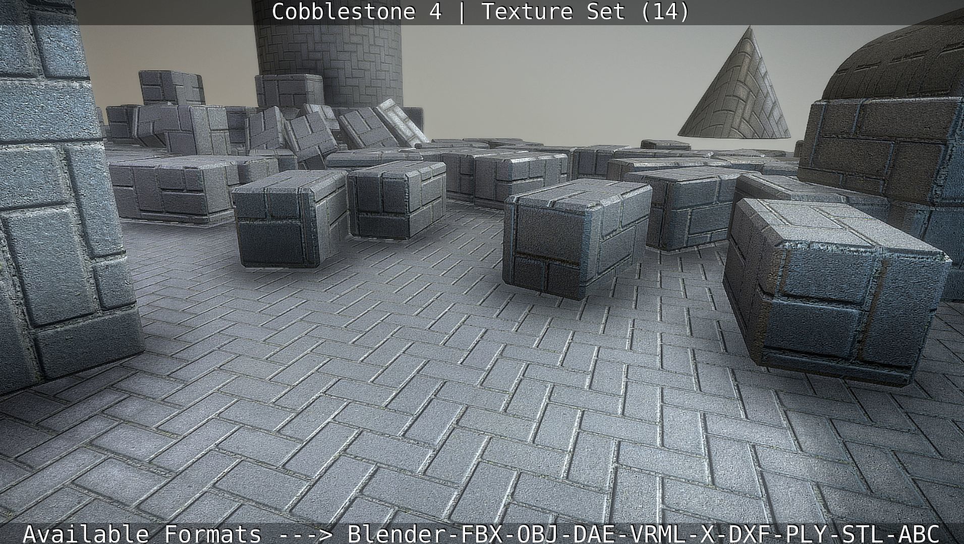 Cobblestone 4 -Texture Set 14 Texture_103