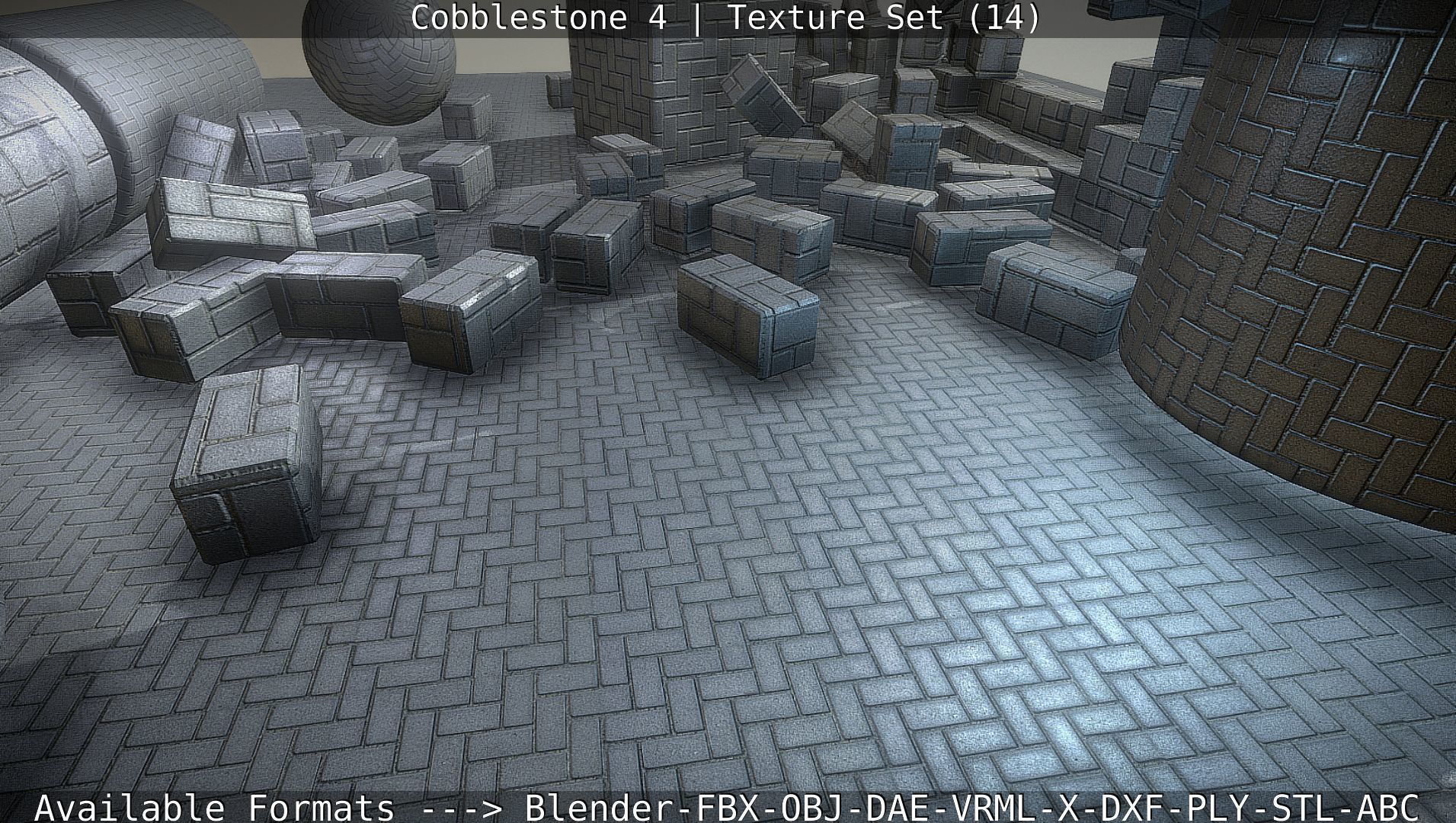 Cobblestone 4 -Texture Set 14 Texture_85