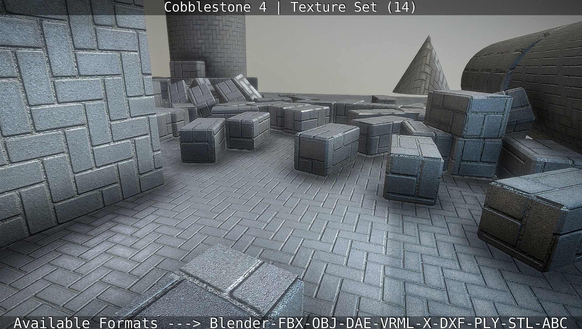 Cobblestone 4 -Texture Set 14 Texture_108