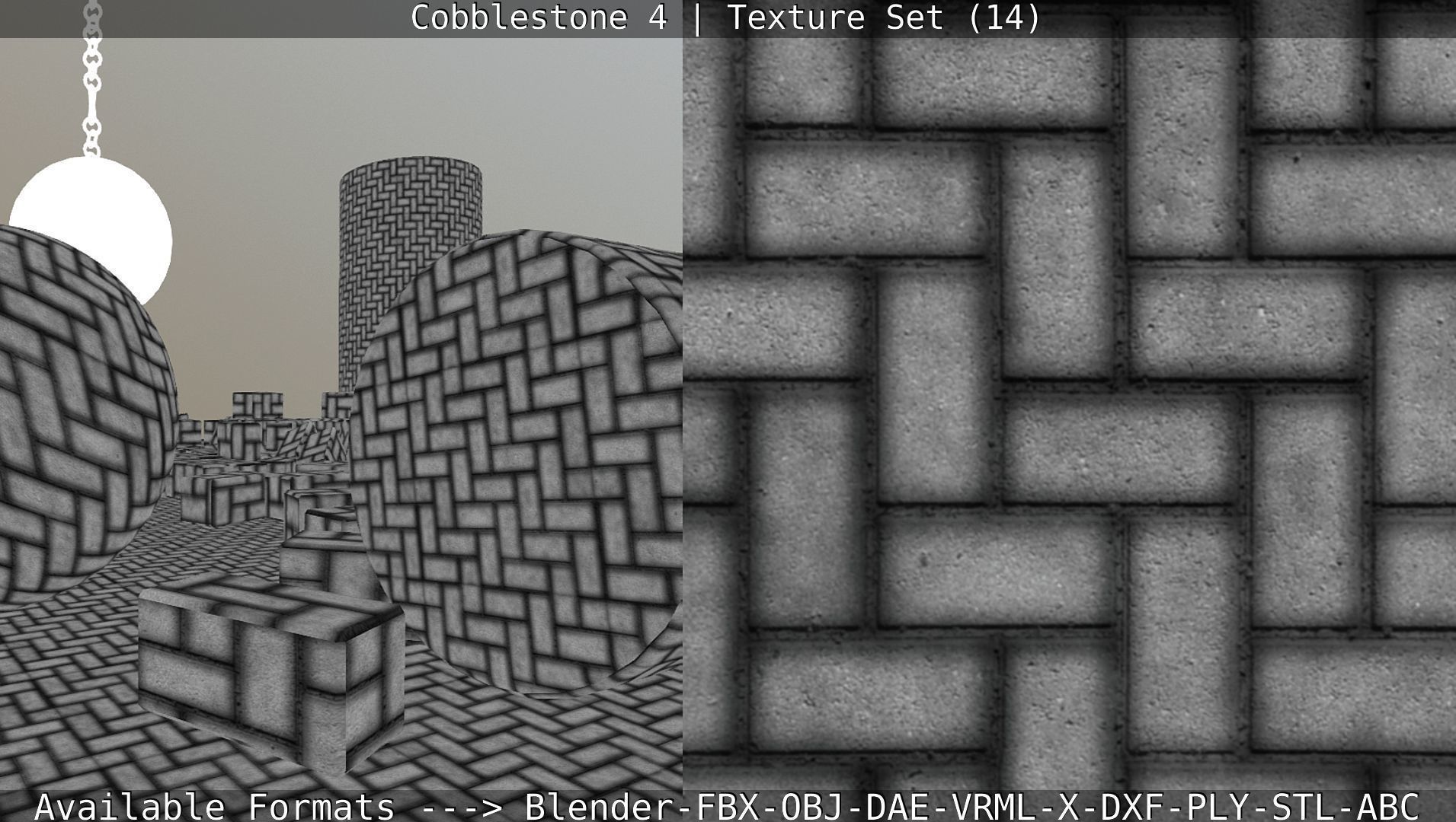 Cobblestone 4 -Texture Set 14 Texture_13