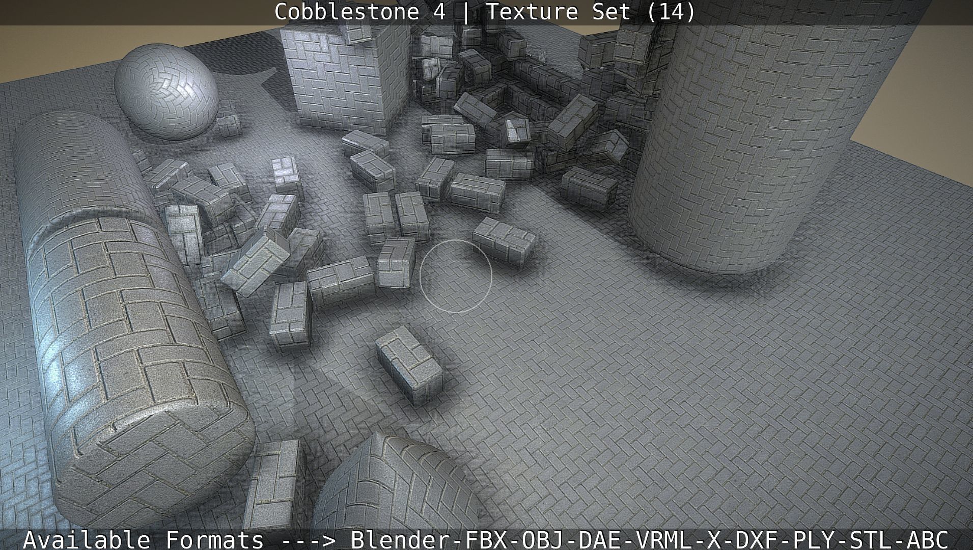 Cobblestone 4 -Texture Set 14 Texture_77